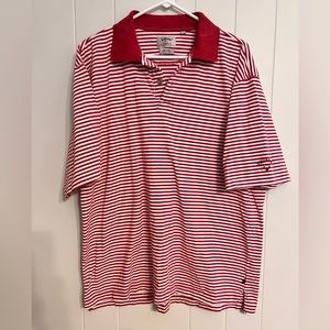 Callaway Golf Polo Sz L Red‎